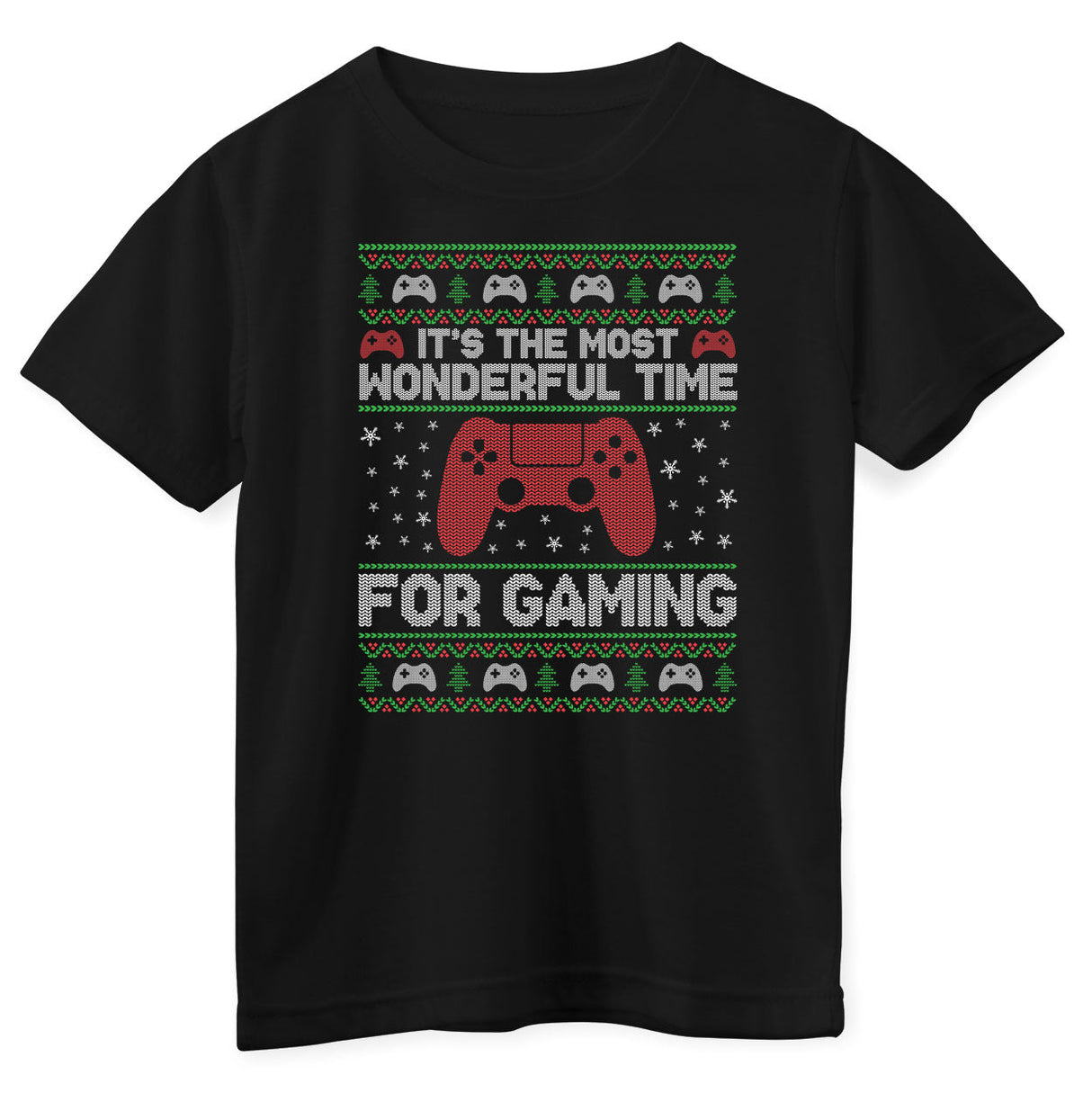 Wonderful Time For Gaming Kids Tee