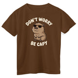Don't Worry - Be Capy Kids Tee