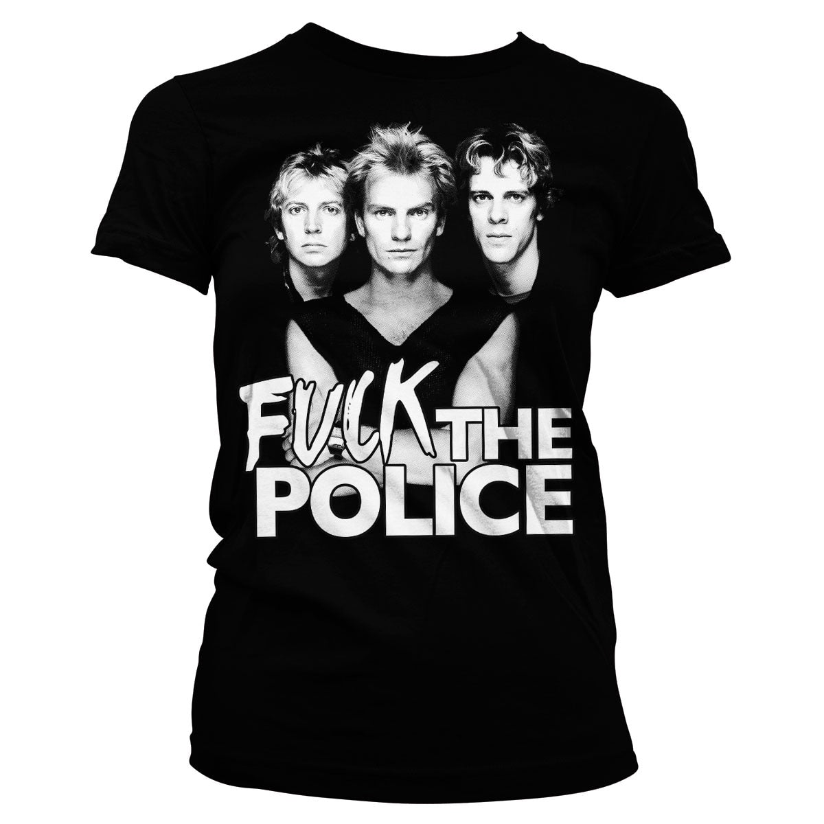 Fuck The Police Girly T-Shirt