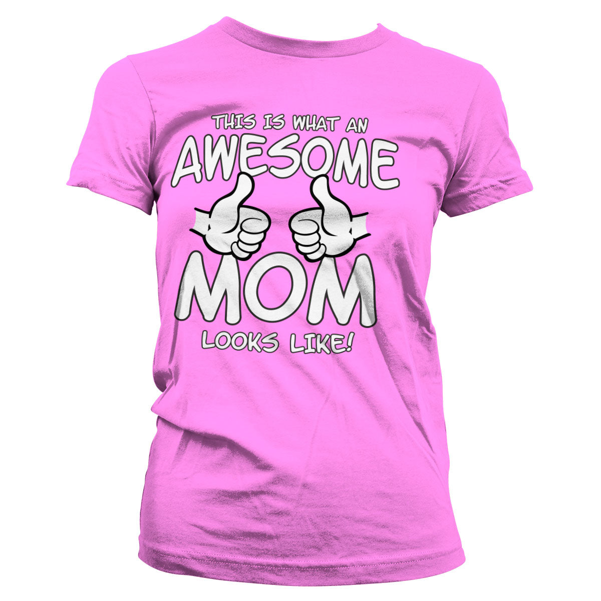 Awesome Mom Girly Tee