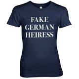 Fake German Heiress Girly Tee