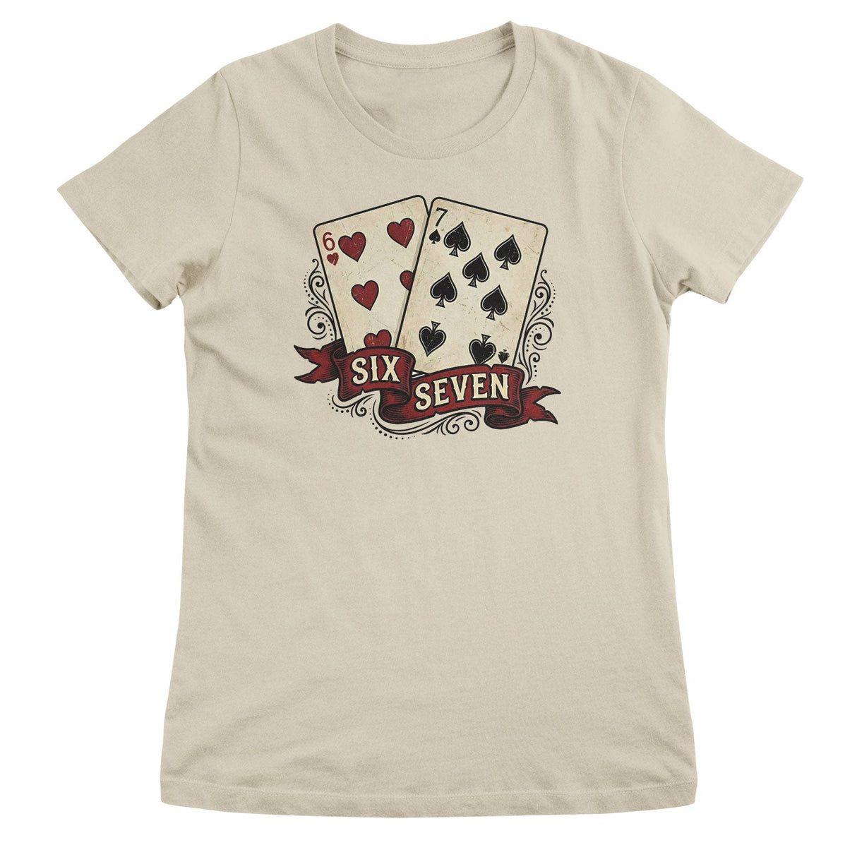 Six Seven Cards Girly Top
