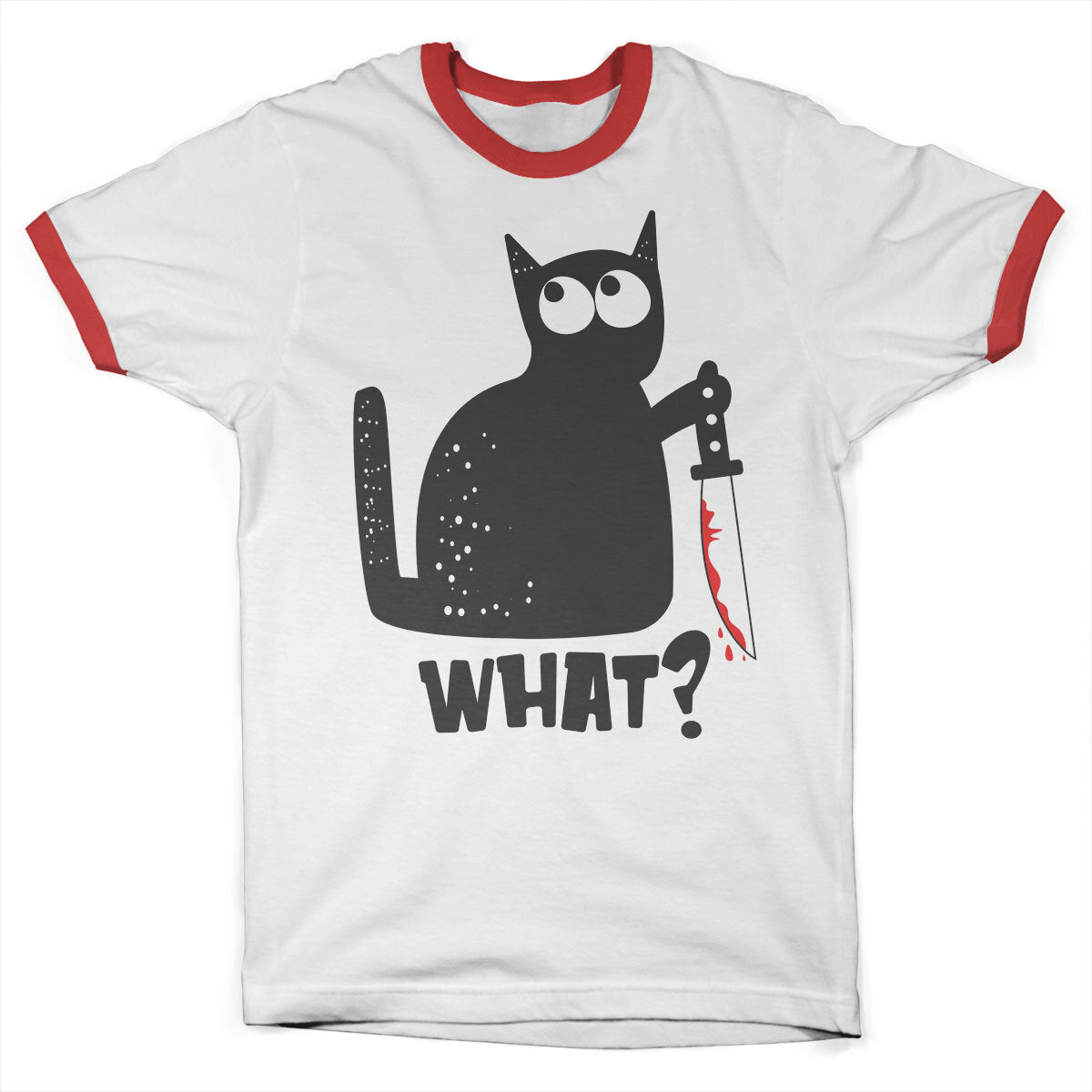 Cat Say What Ringer Tee