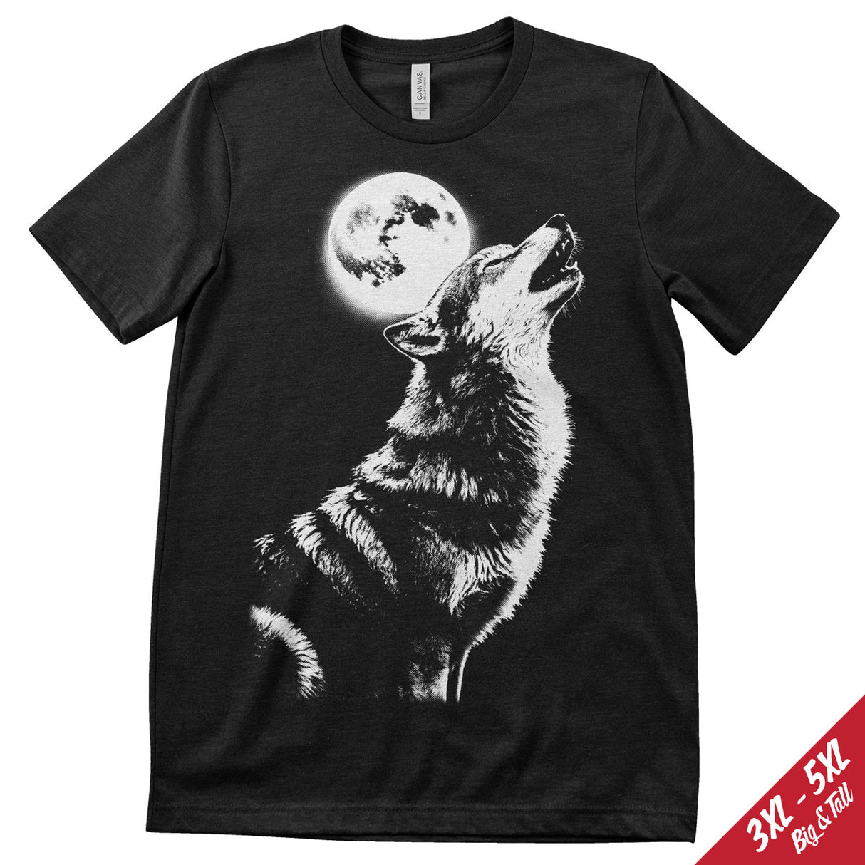 Wolf Howl Big & Tall T-Shirt