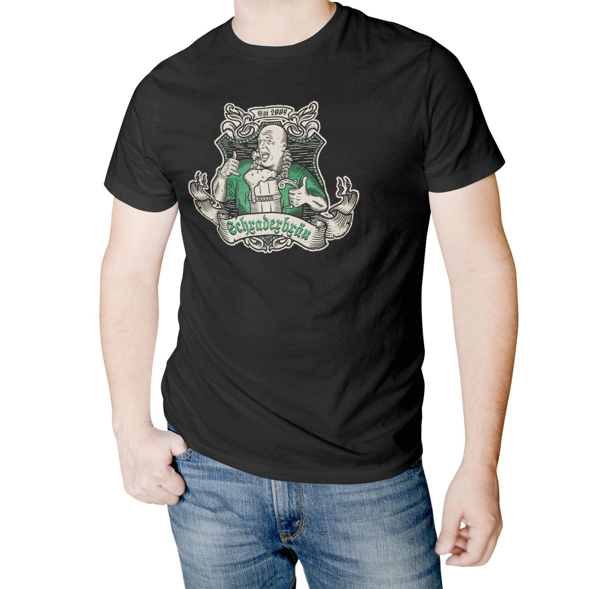 Schraderbräu Label T-Shirt