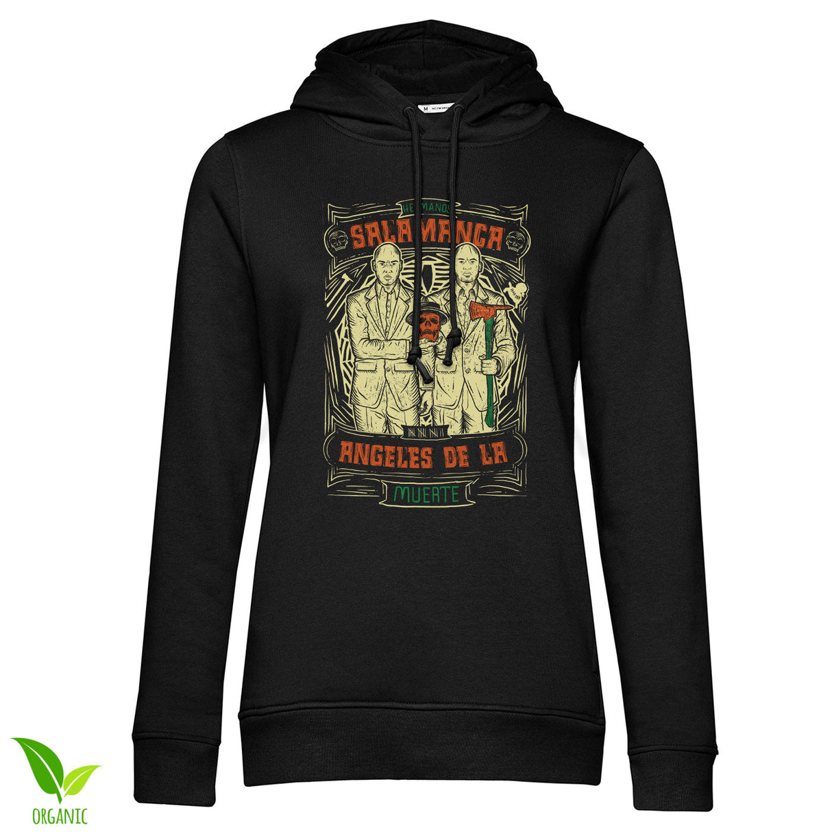 Angeles Del La Muerte Girly Hoodie