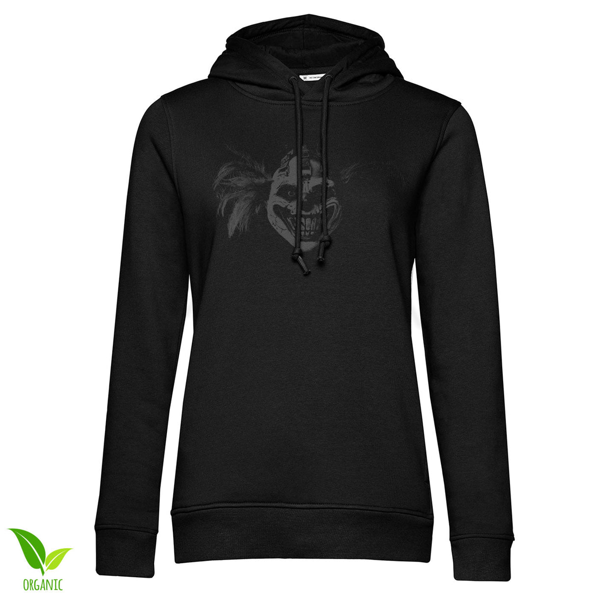 Sweet Tooth Black on Black Girly Hoodie