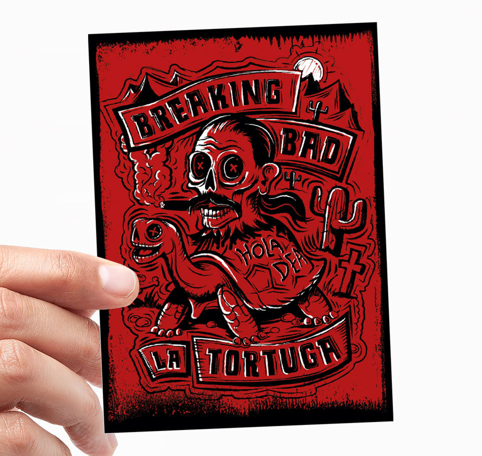 La Tortuga Sticker