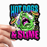 Hot Dogs & Slime Sticker