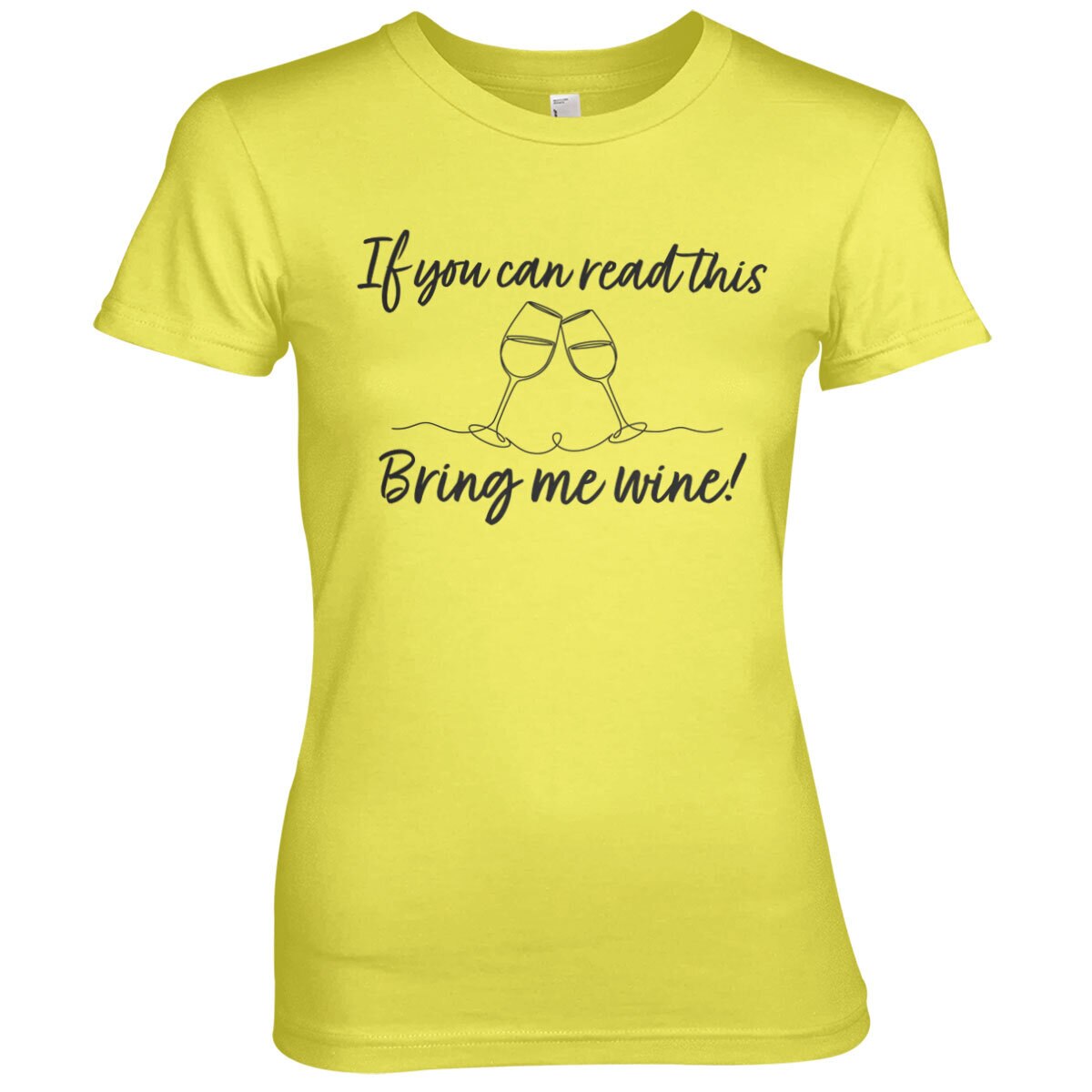 Bring Me Wine Girly Tee