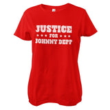 Justice For Johnny Depp Girly Tee