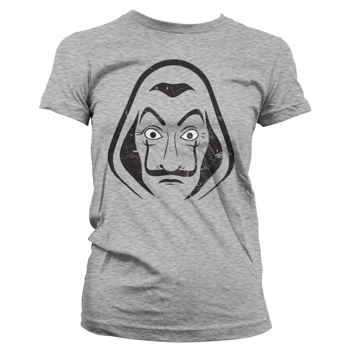 Salvador Dali Mask Girly Tee