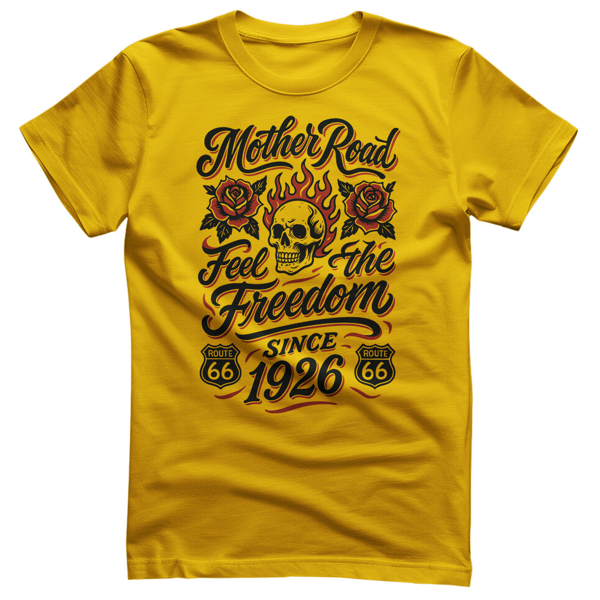 Route 66 Freedom Roses T-Shirt