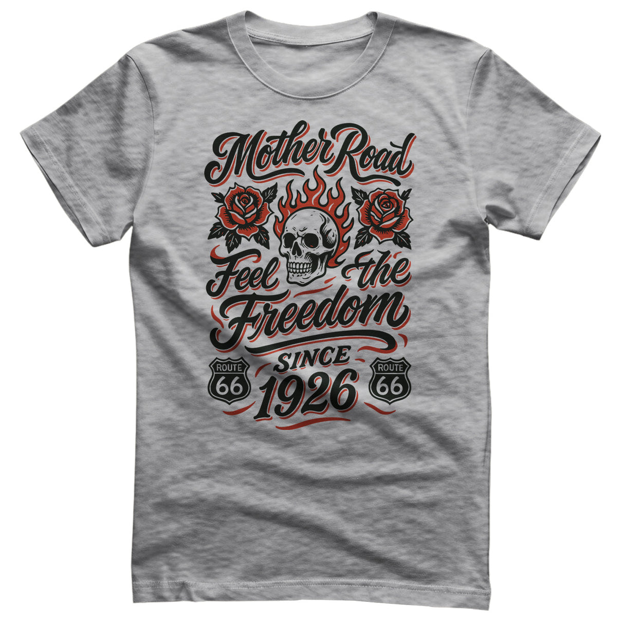 Route 66 Freedom Roses T-Shirt