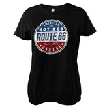 Route 66 - Hot Rod Garage Girly Tee