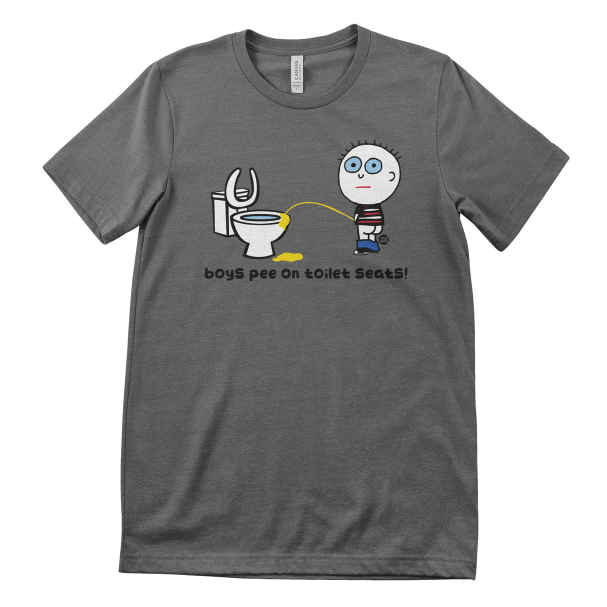 Boys Pee On Toilet Seats - ToddArt T-Shirt