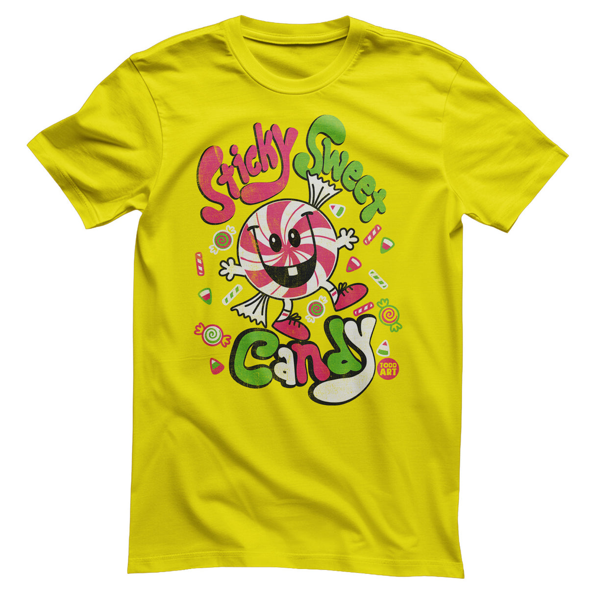 Sticky Sweet Candy - ToddArt T-Shirt