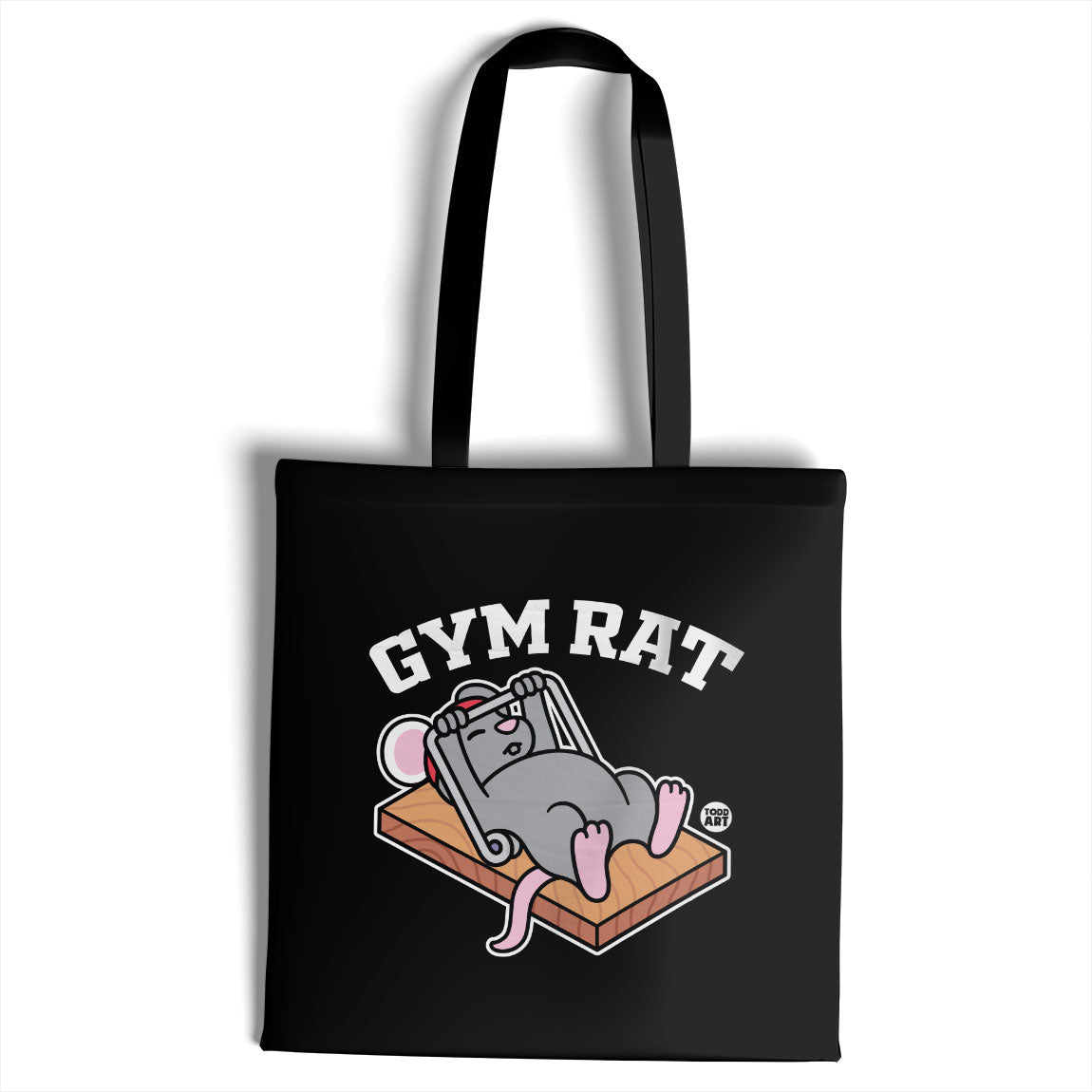Gym Rat - ToddArt Tote Bag