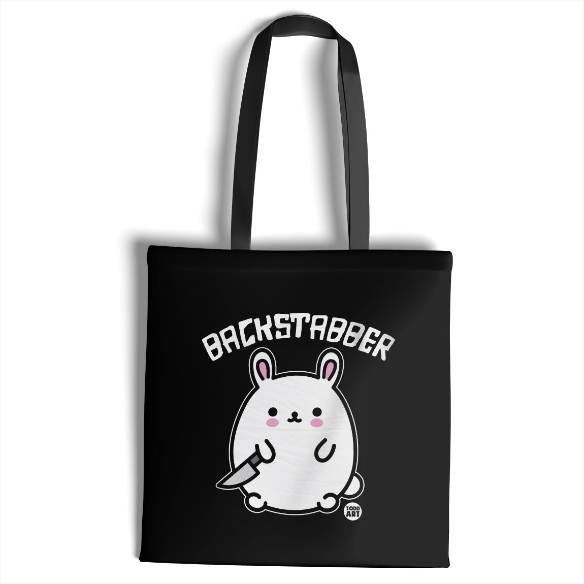 Bad Bunny - Backstabber - ToddArt Tote Bag