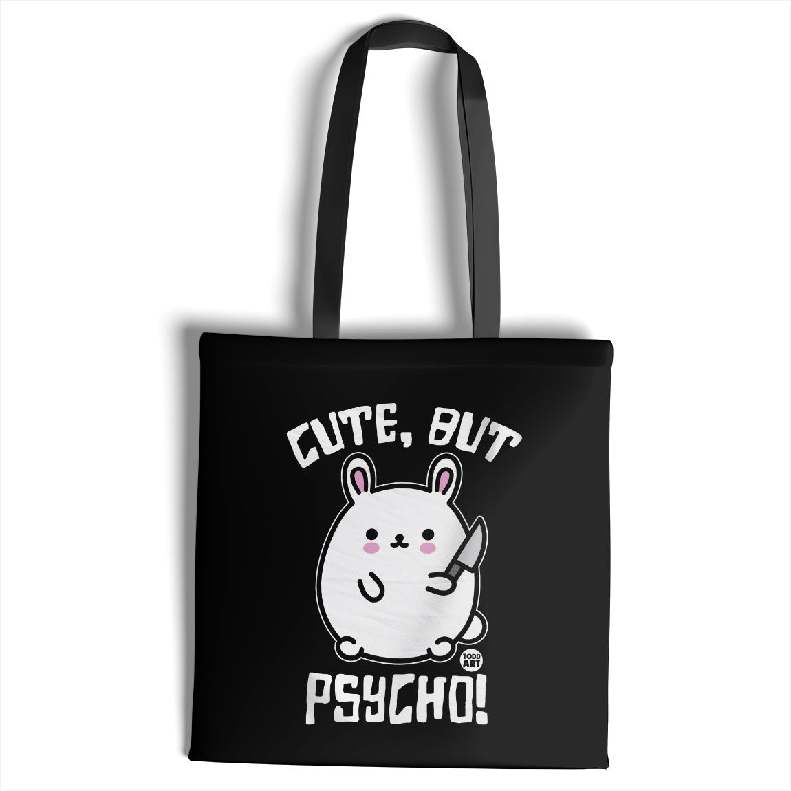 Bad Bunny - Cute But Psycho - ToddArt Tote Bag