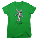 Jesus Crossfit - ToddArt Girly Tee