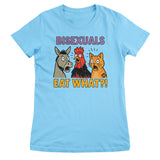 Bisexuals Eat What? ToddArt Girly Tee