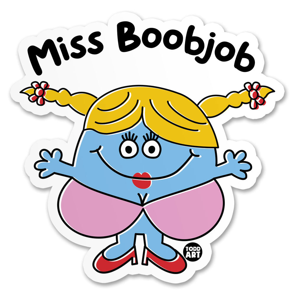 Miss Boobjob Sticker