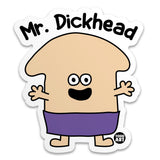 Mr Dickhead Sticker
