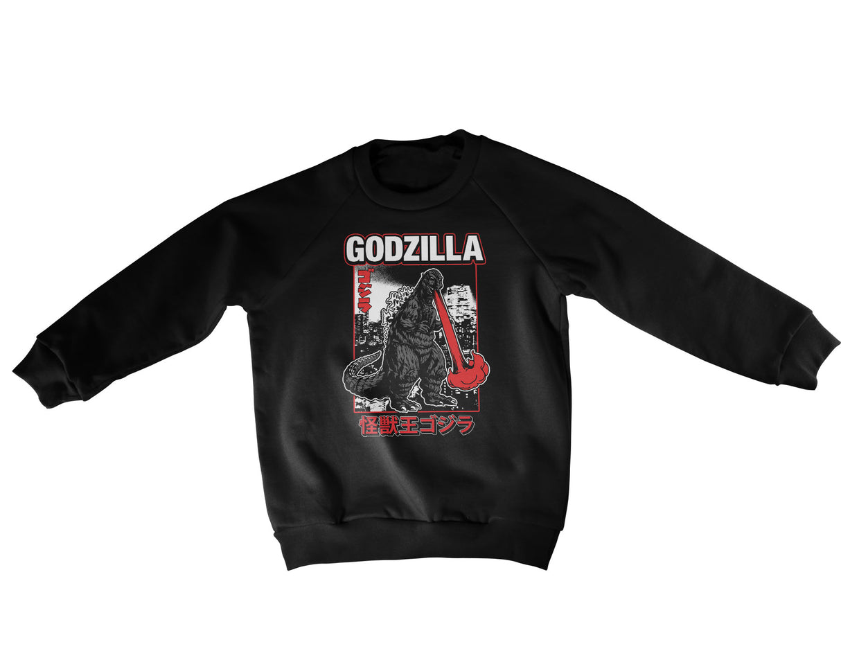 Godzilla - Atomic Breath Kids Sweatshirt