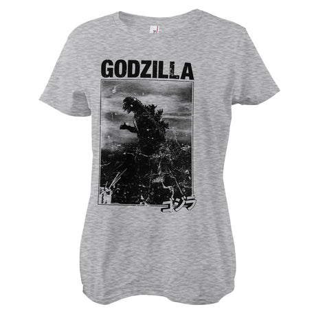 Godzilla Vintage Girly Tee