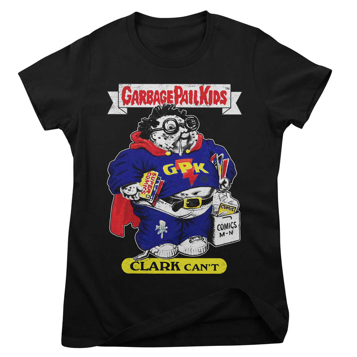 Garbage Pail Kids - Clark Can't Girly Tee