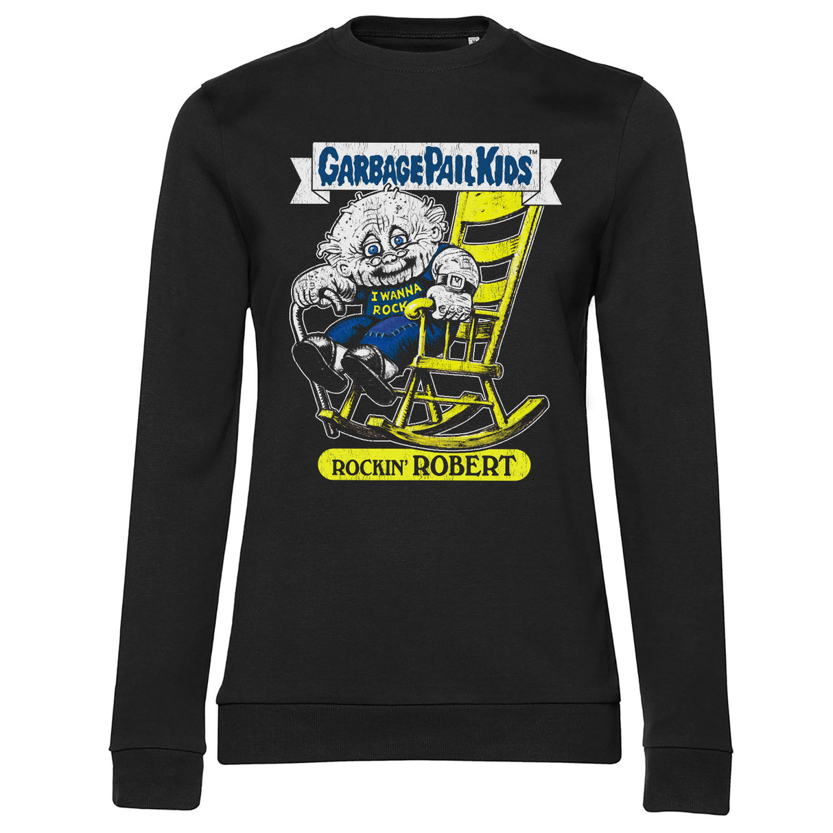 Garbage Pail Kids - Rockin' Robert Girly Sweatshirt