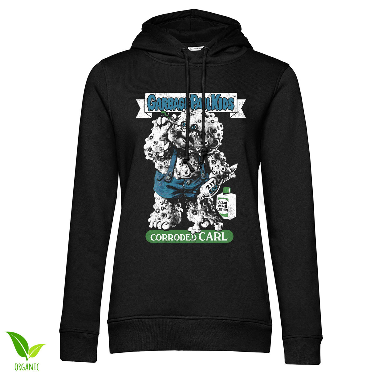 Garbage Pail Kids - Corroded Carl Girly Hoodie