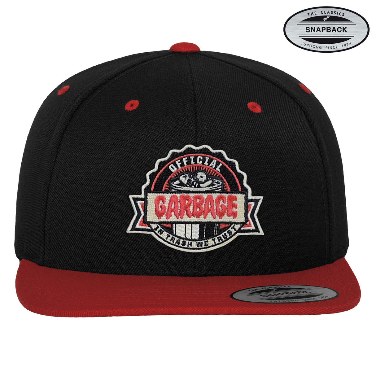 Official Garbage Premium Snapback Cap