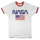 NASA - Old Glory Ringer Tee