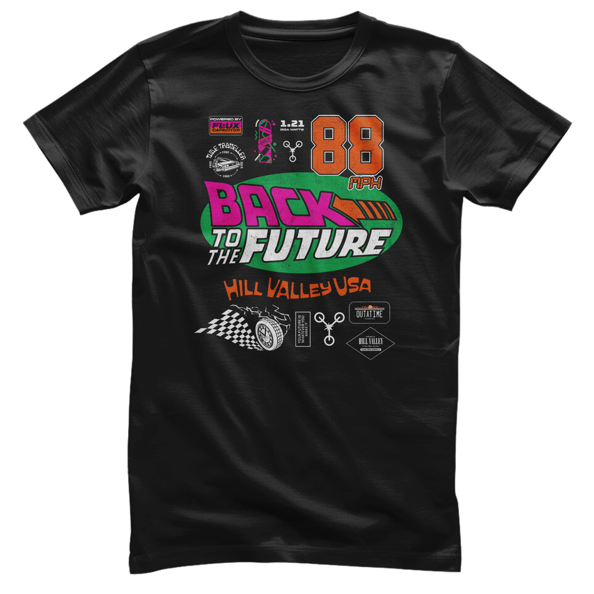 Back To The Future Icons T-Shirt