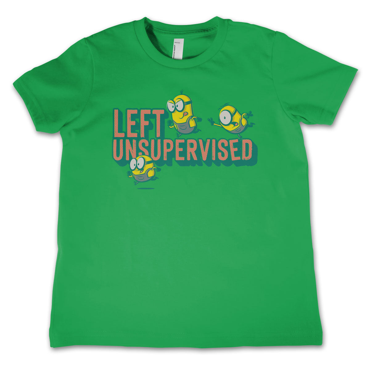 Minions Left Unsupervised Kids Tee