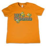 Minions Left Unsupervised Kids Tee