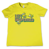 Minions Left Unsupervised Kids Tee