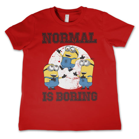 Minions - Normal Life Is Boring Kids T-Shirt