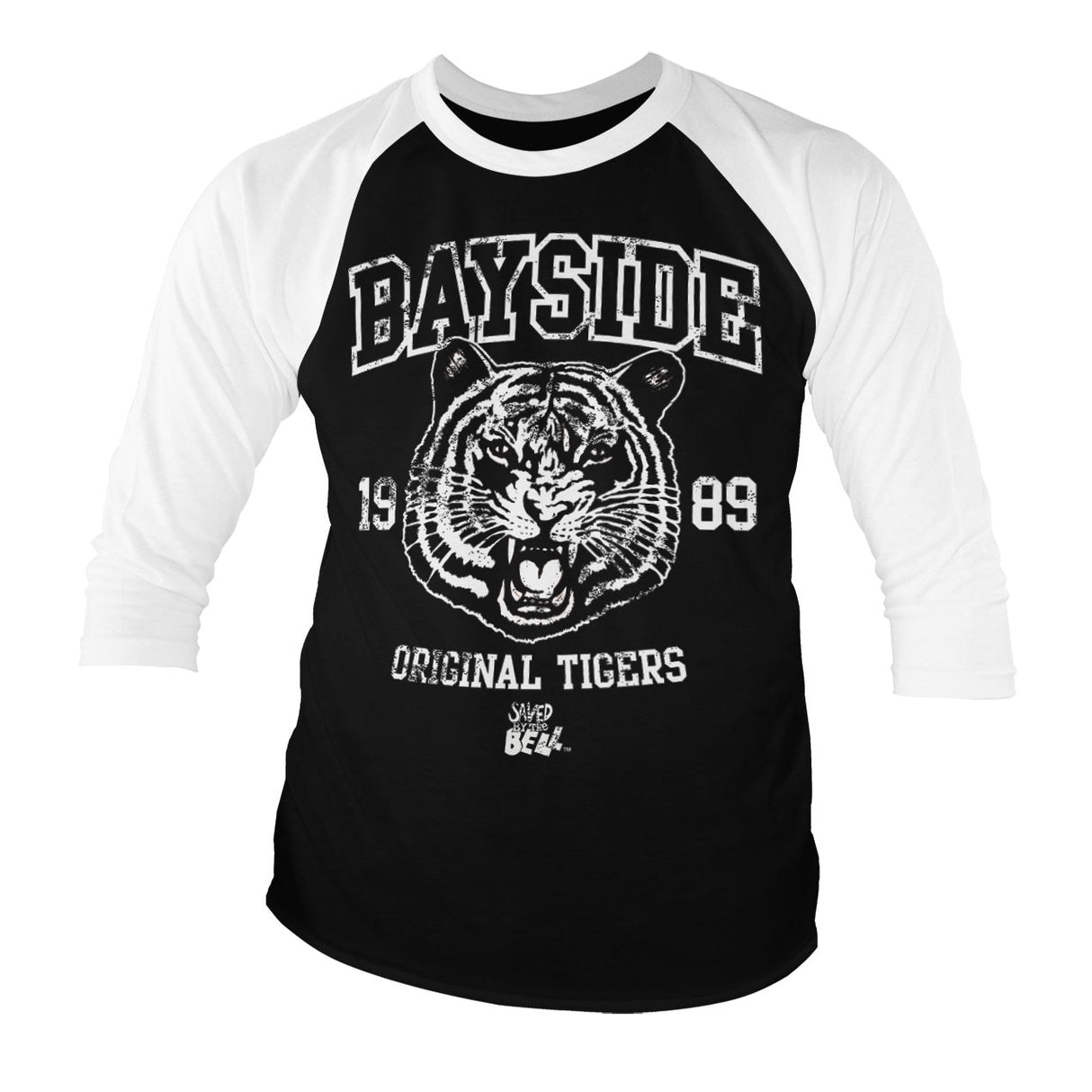 Bayside 1989 Original Tigers Baseball 3/4 Sleeve Tee