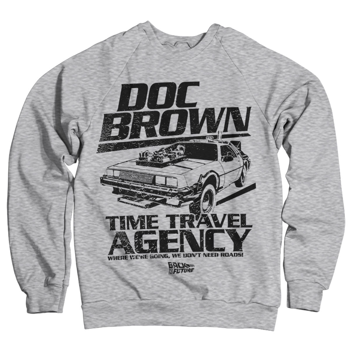 Doc Brown Time Travel Agency Sweatshirt