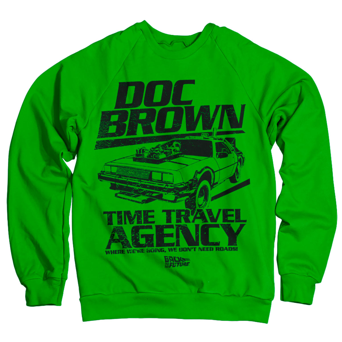 Doc Brown Time Travel Agency Sweatshirt