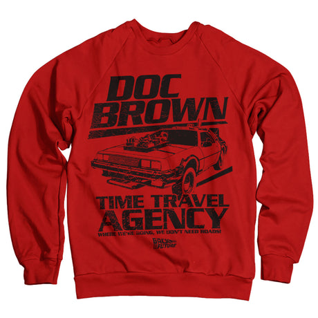 Doc Brown Time Travel Agency Sweatshirt