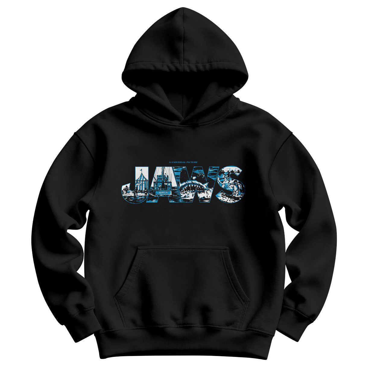 JAWS Scenes Logo Kids Hoodie