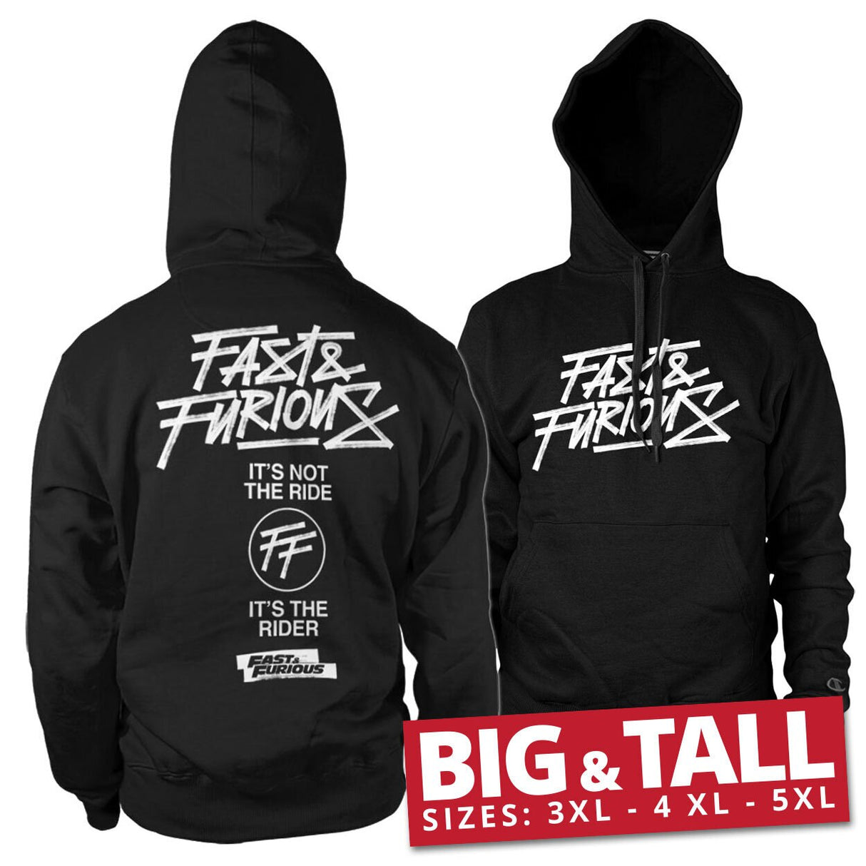 Fast & Furious Rider Big & Tall Hoodie