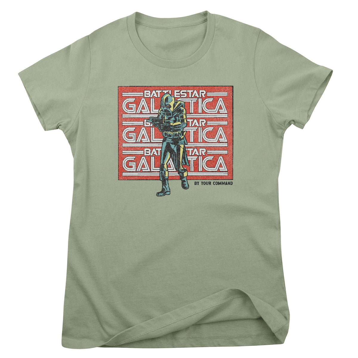 Battlestar Galactica  - By Your Command Girly Tee