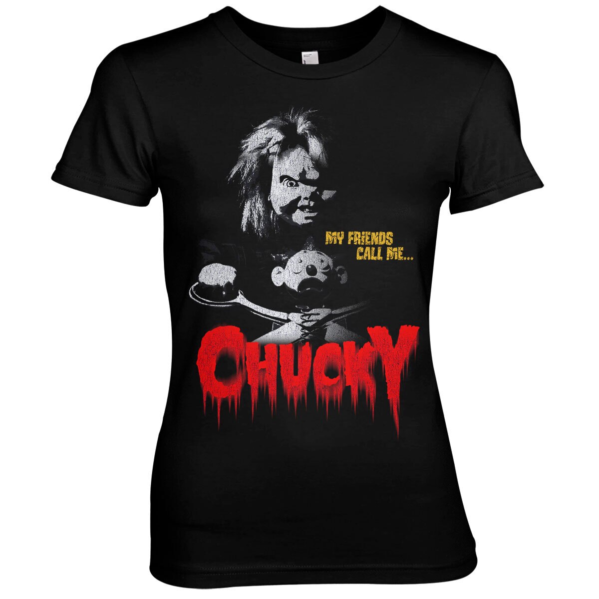 Call Me Chucky Girly Tee