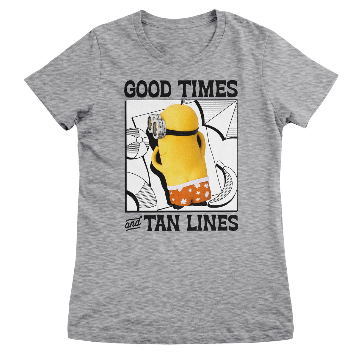 Minions - Good Times & Tan Lines Girly Tee