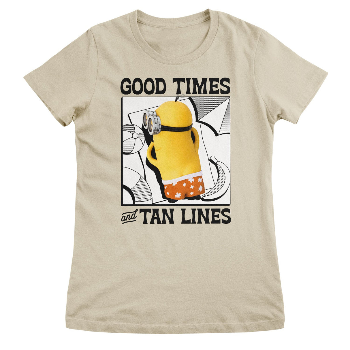Minions - Good Times & Tan Lines Girly Tee